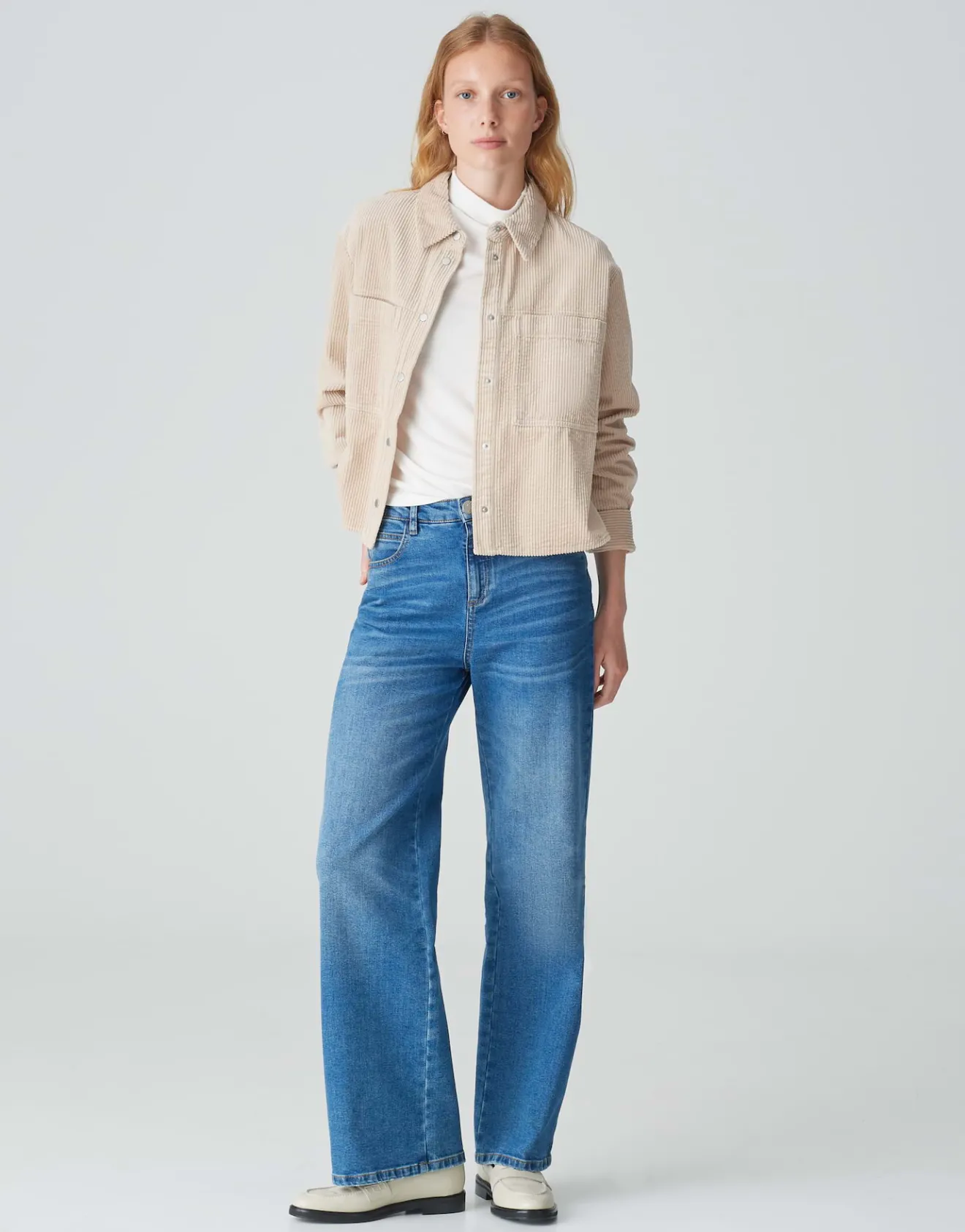 Online Cordbluse FALBA Loose im Boxy Fit Blusen