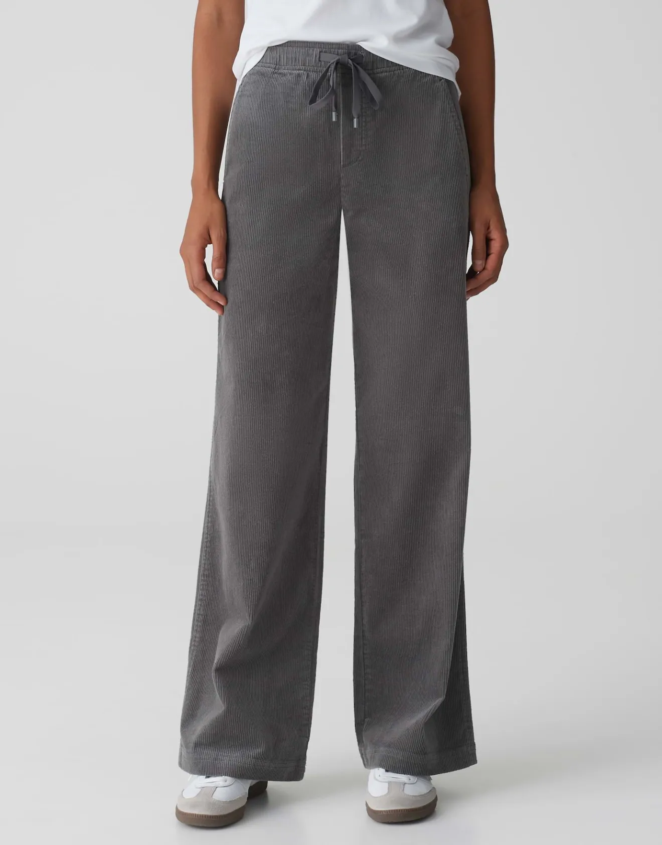 Outlet Cordhose MILENI TRACK Wide aus weichem Baumwoll Mix Hosen