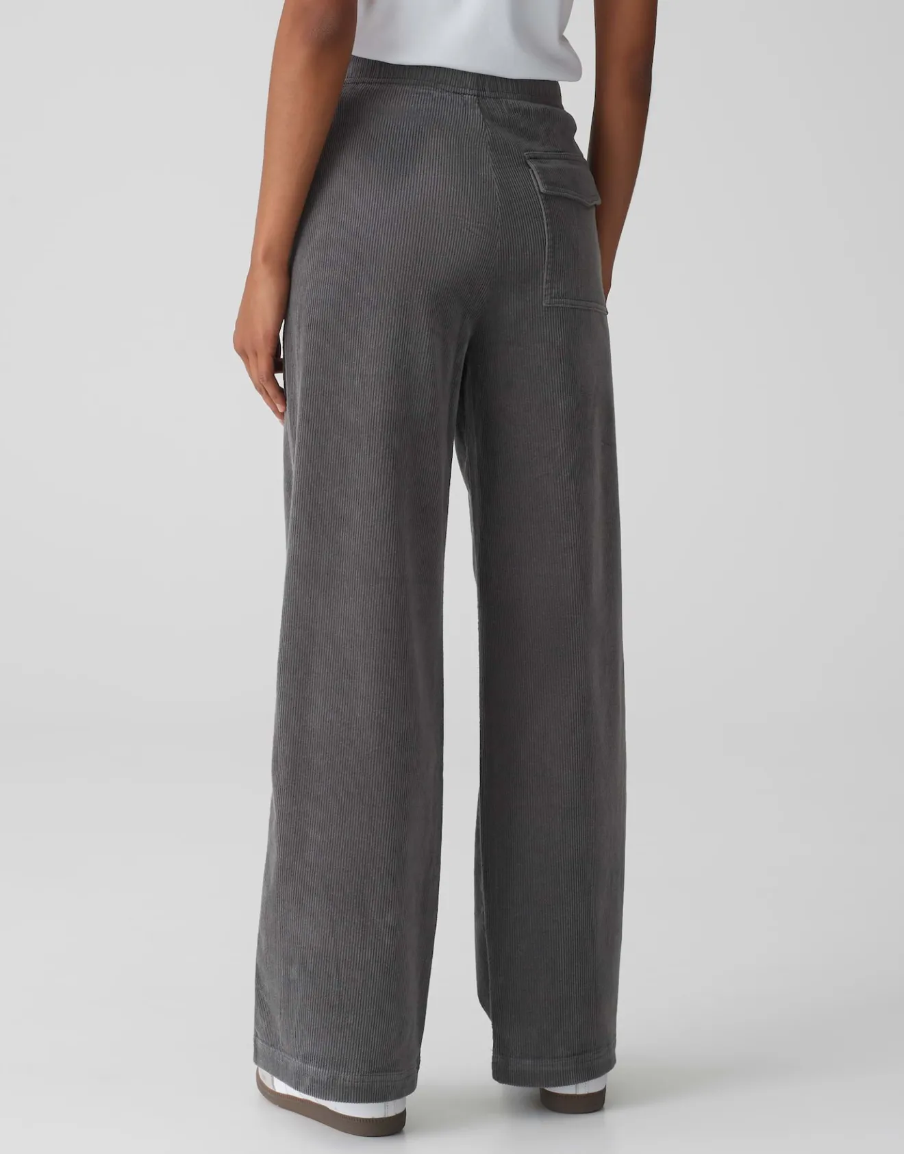 Outlet Cordhose MILENI TRACK Wide aus weichem Baumwoll Mix Hosen