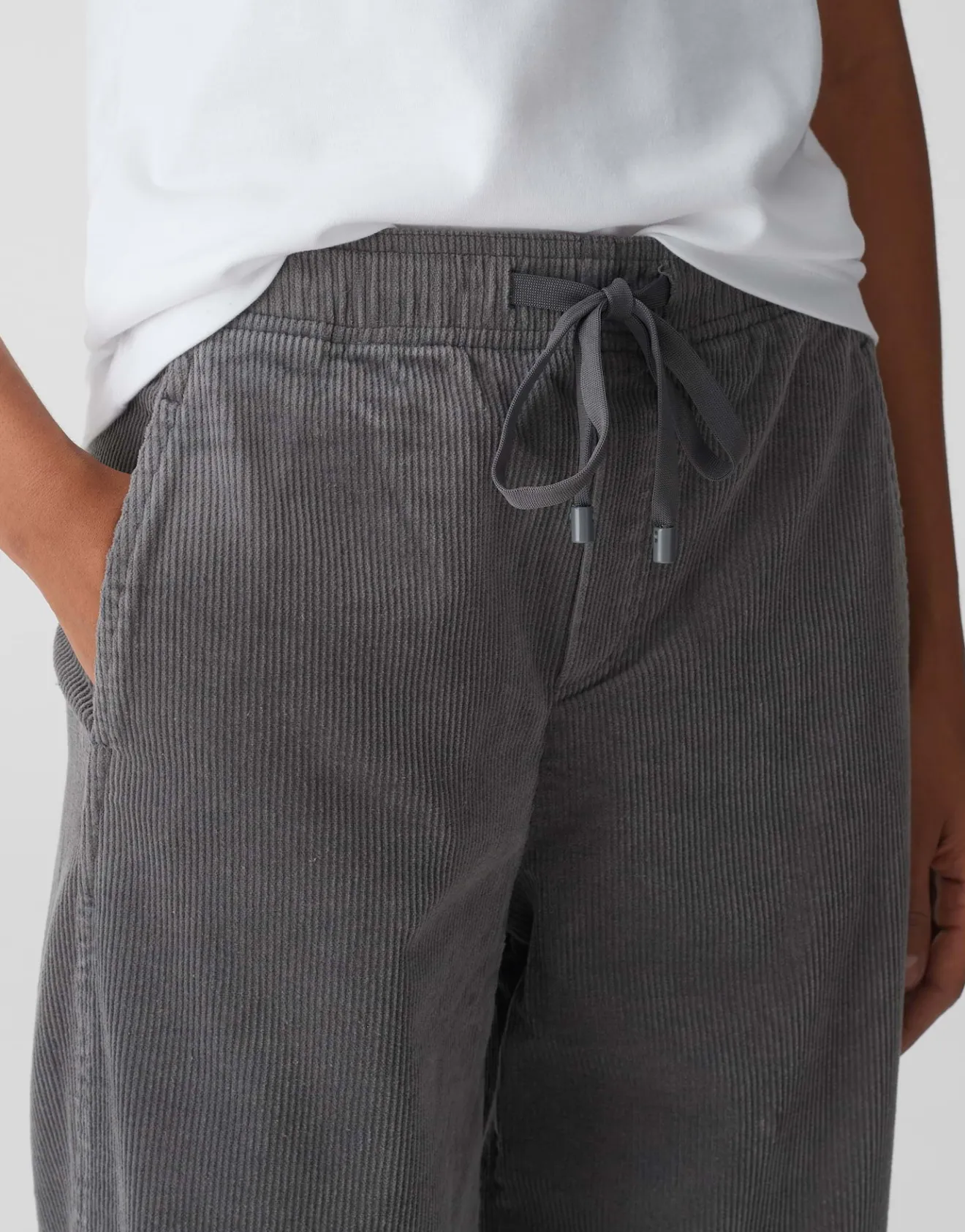 Outlet Cordhose MILENI TRACK Wide aus weichem Baumwoll Mix Hosen