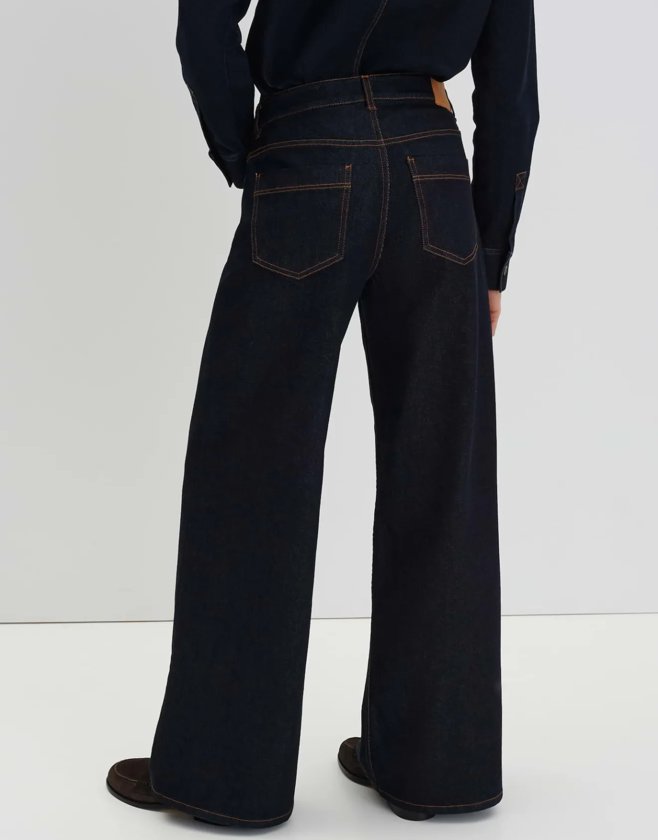 Fashion Extra Wide Leg Jeans CELLMA PALAZZO Mid Rise aus BCI Cotton Mix Jeans