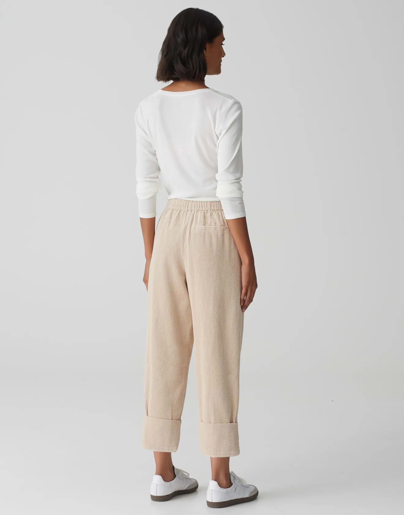 Outlet Jogpants MALPI CARGO Relaxed aus weichem Cord Hosen