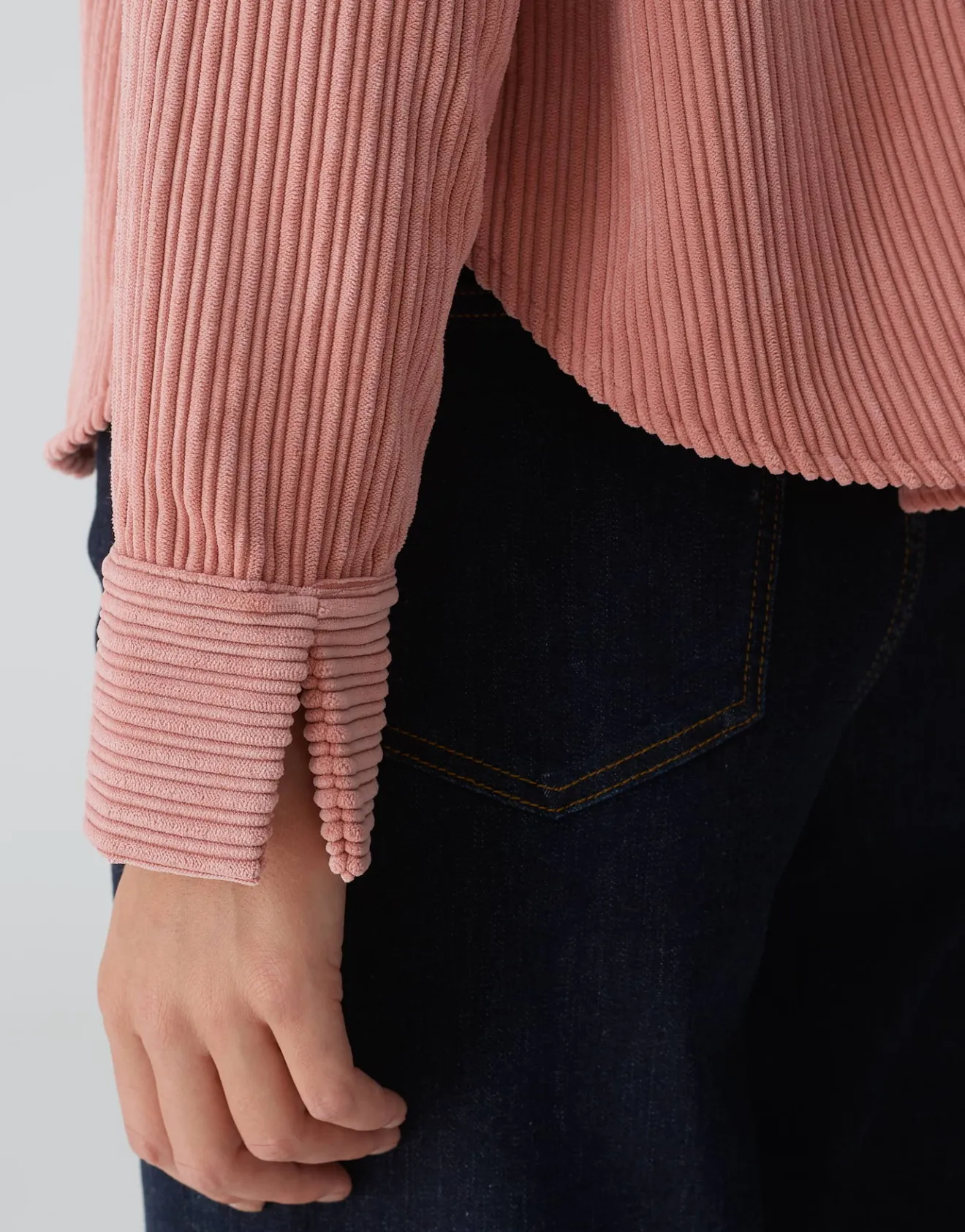 Outlet Overshirt FANKI Boxy Fit aus weichem Cord Blusen