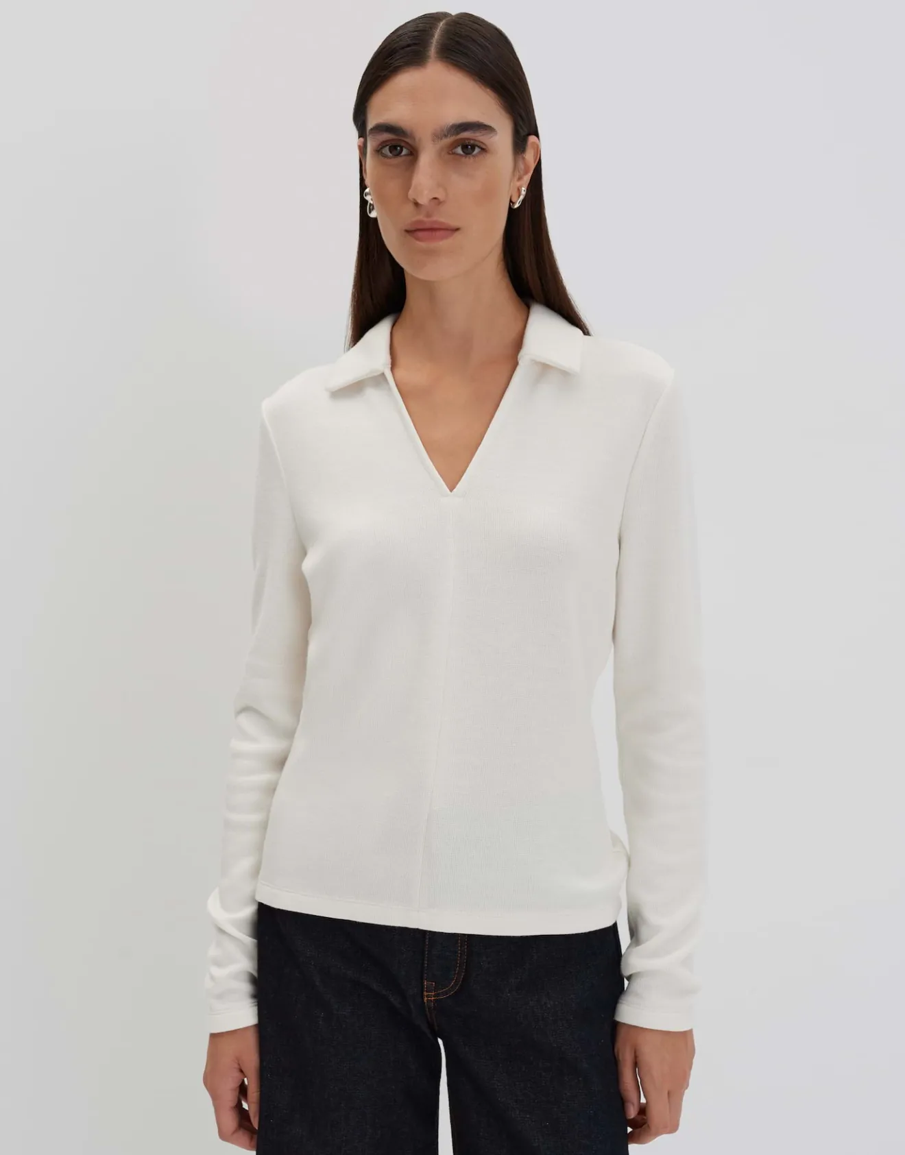 Online Poloshirt KIKY Slim aus Viskose Mix Shirts