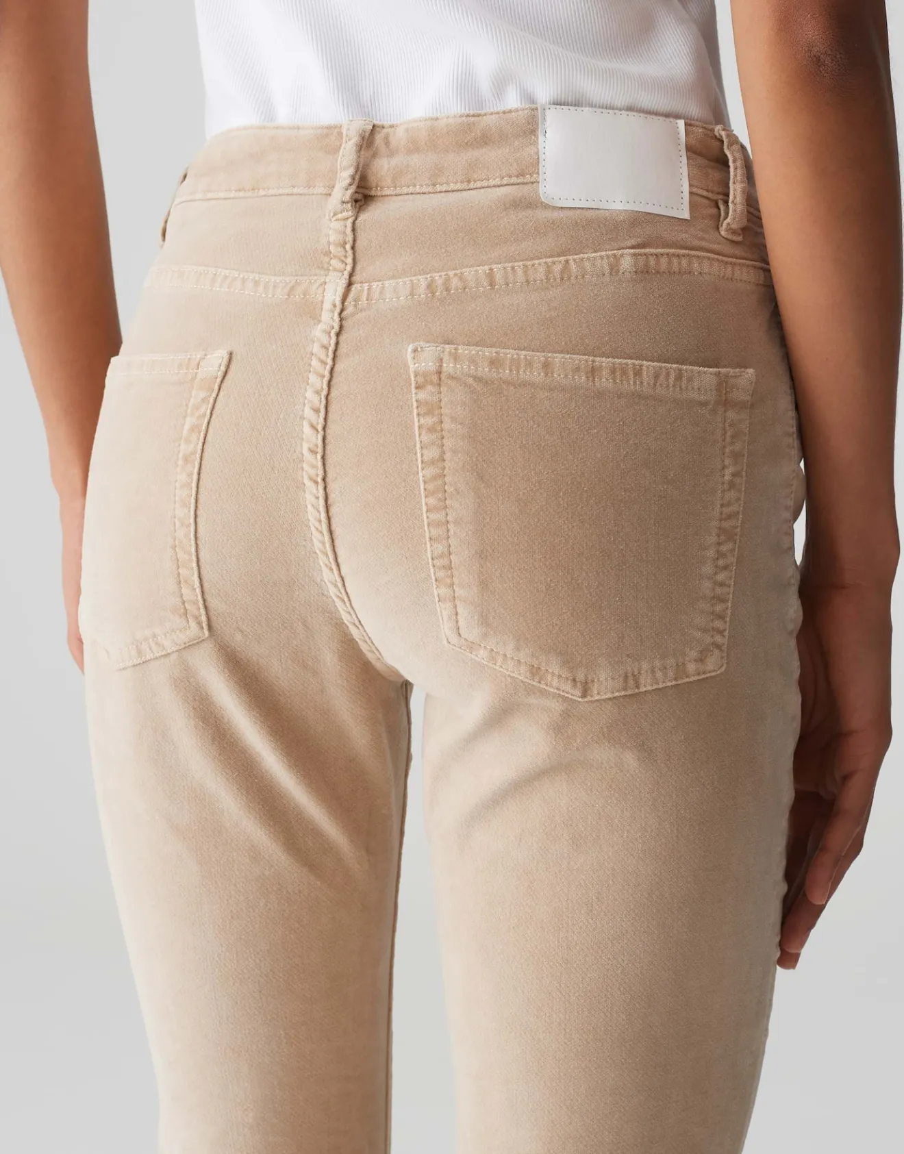 Sale Samthose EVITA GLAZED Slim Mid Rise aus BCI Cotton Mix Jeans