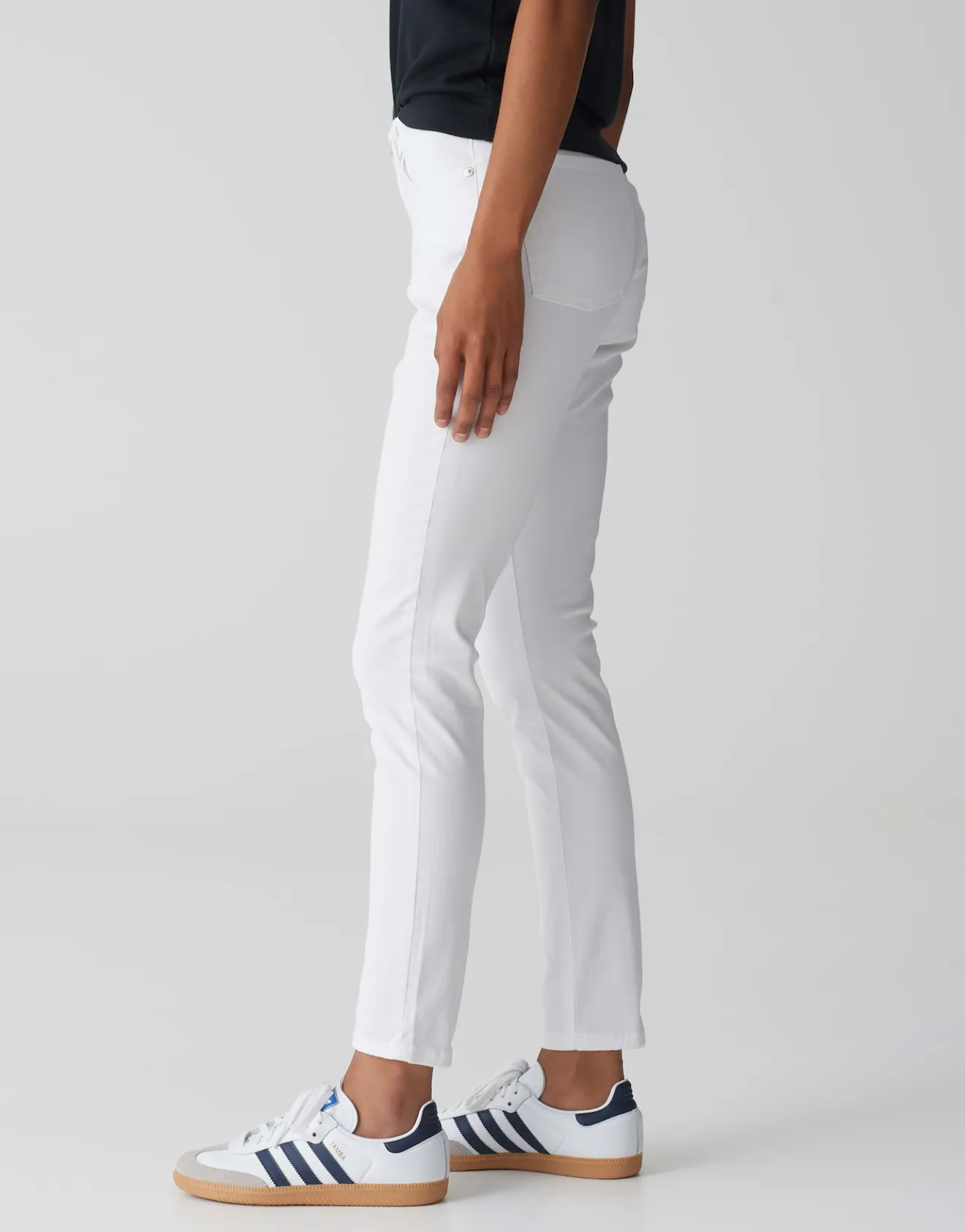 Discount Skinny Jeans ELMA CLEAR Low Rise aus stretchigem BCI Cotton Mix Jeans