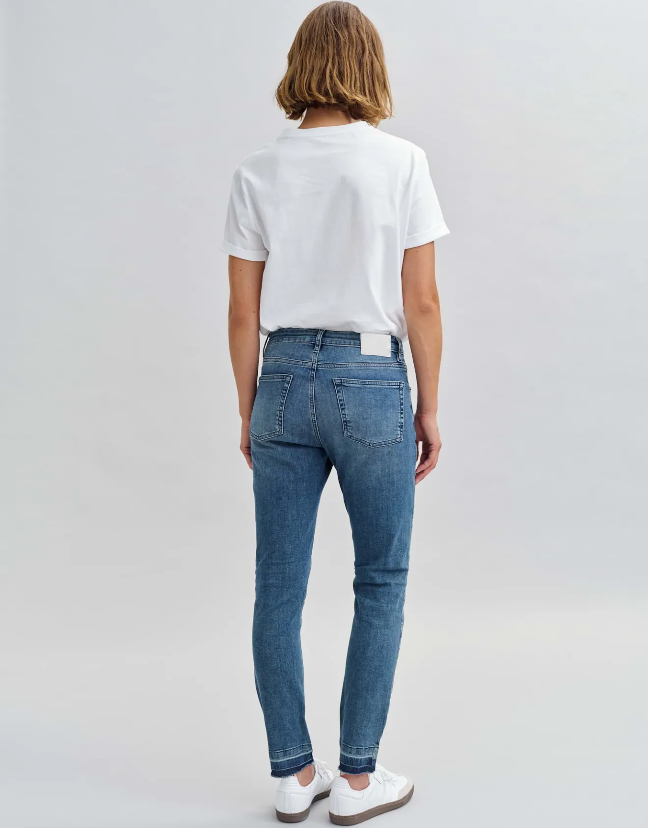 Cheap Slim Jeans EVITA URBAN Mid Rise aus softem BCI Cotton Mix Jeans