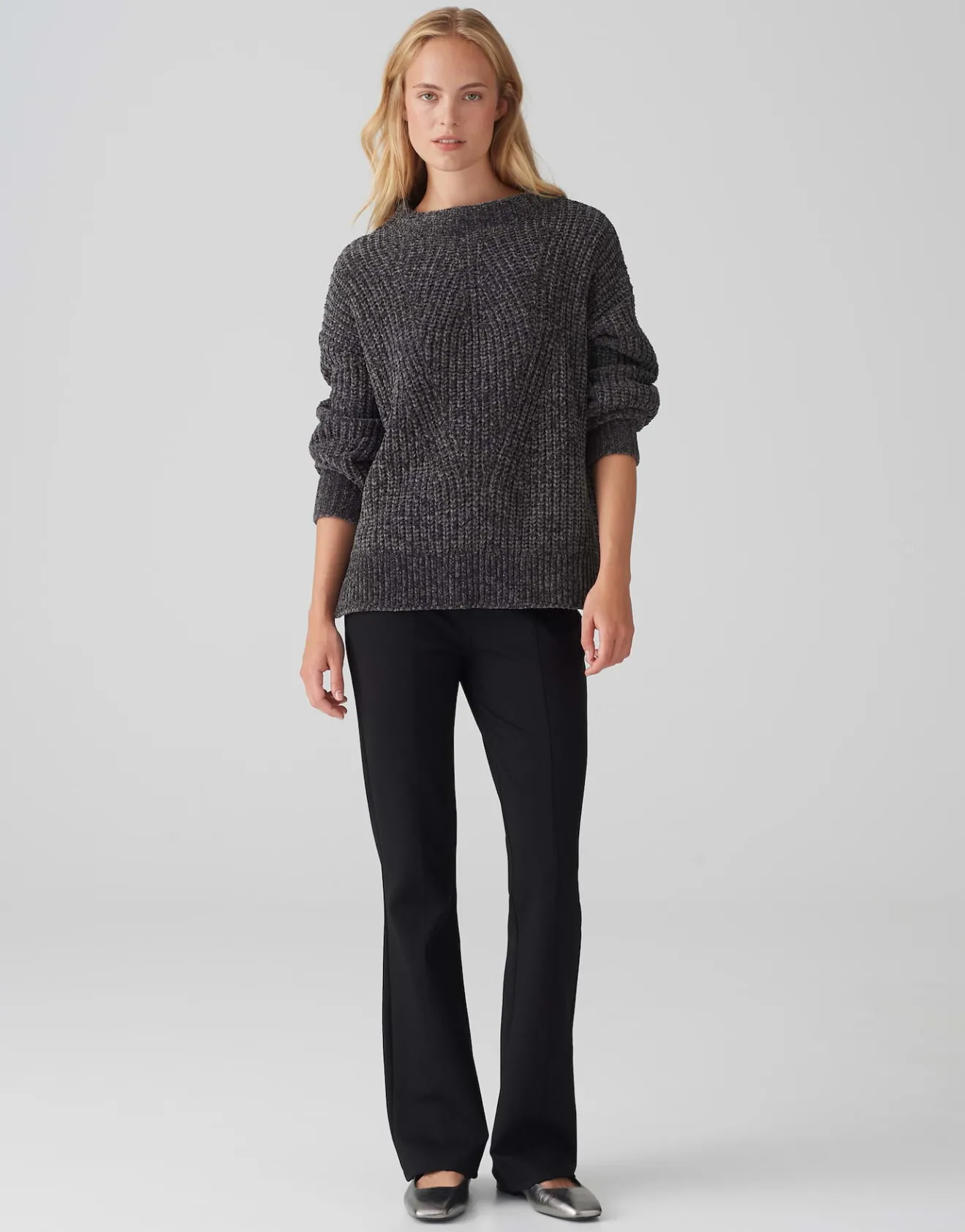 Shop Strickpullover PANETA Loose aus weichem Chenille Strick