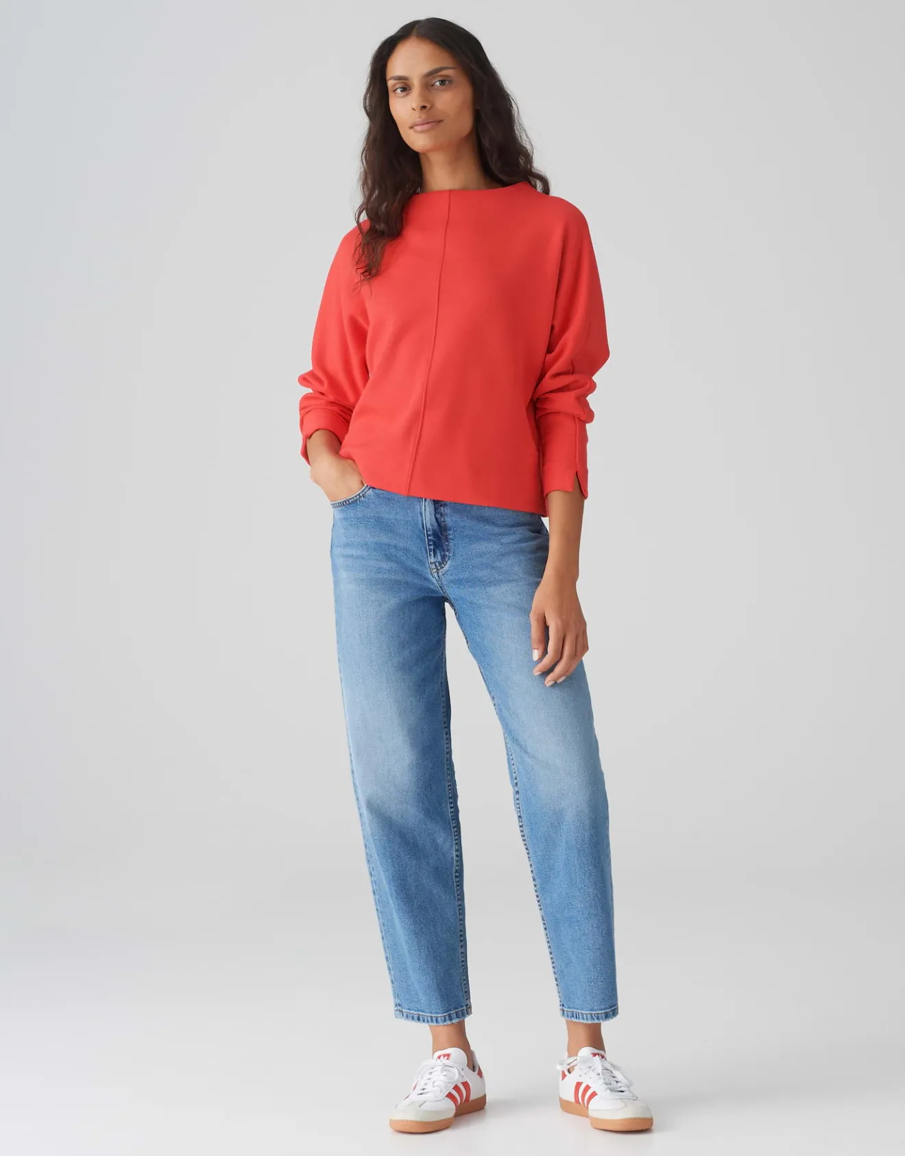 Store Sweater GUNNEL Batwing Fit in softer Strickoptik Strick | Sweat