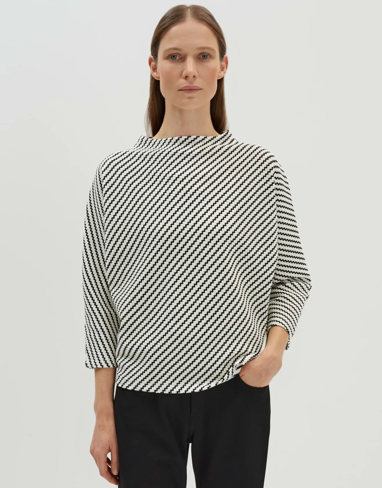 New Sweater ULOLA TWIST Loose mit 3D Struktur Sweat