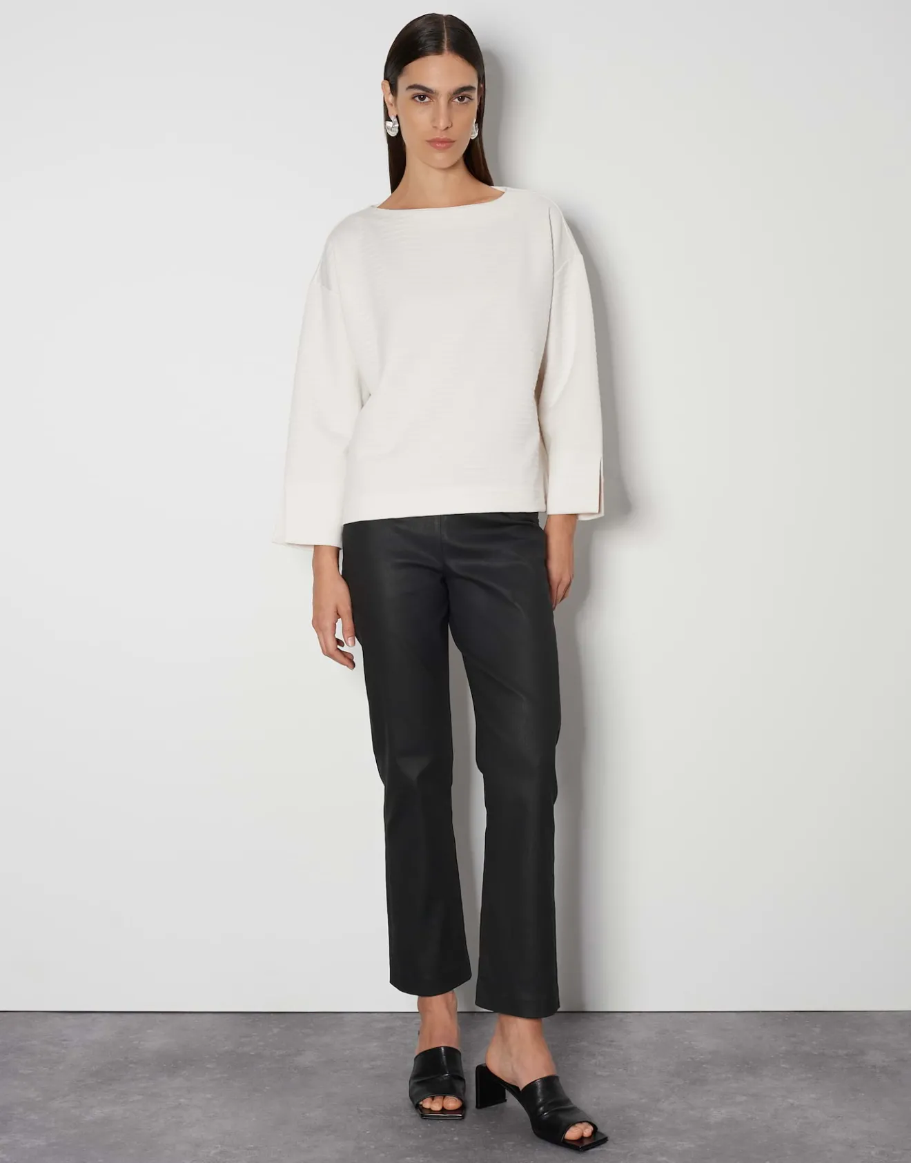 Fashion Sweater UVIENNA Loose mit 3D Struktur Sweat